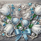 Kit de pintura de diamante de mariposa – Forma especial | 30x30cm (11.8" x 11.8")