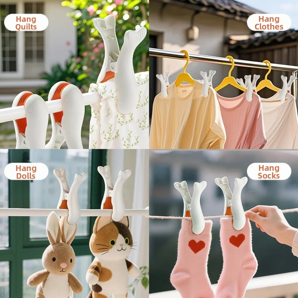 Clips de tela con forma de pez para bastidores de bordado y acolchado
