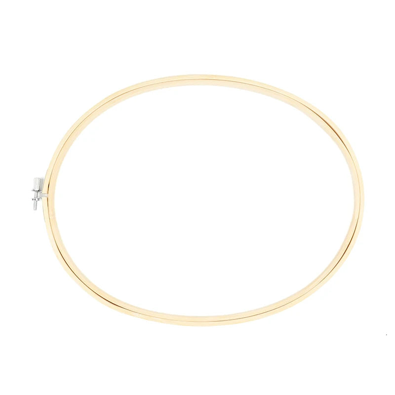 Bamboo Embroidery Hoop Circle
