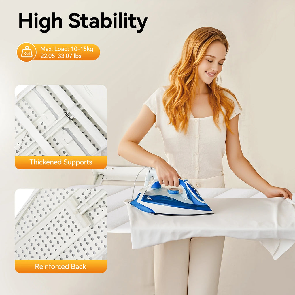 Foldable Wall-Mounted Ironing Board with Cover