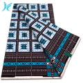 African Wax Print Ankara Fabric | 100% Cotton Batik Block Print | 120cm Wide