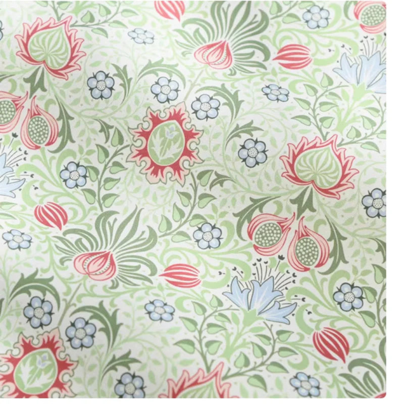Fabric - 40 Precut Strips (6.35 X 49.78 cm) for Quilting And Sewing, 20 Floral Prints Assortment, 100% Material,