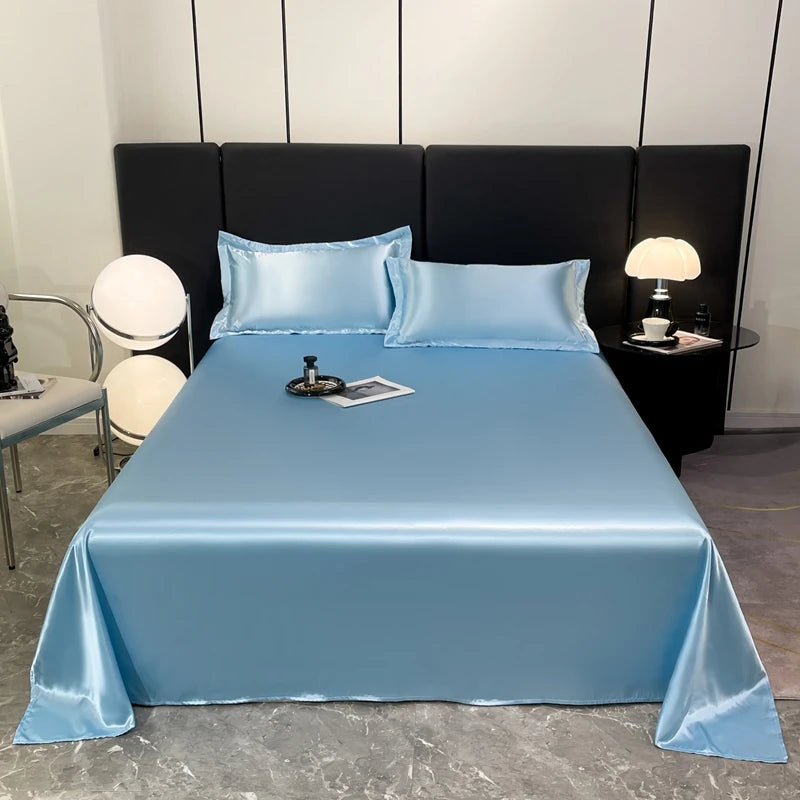 Polyester Flat Bed Sheets – 1-Piece or 3-Piece Sets