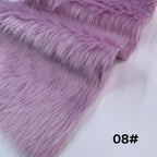 Tela de Pelo Sintético de 2.5cm de Largo – 30x50cm, Cosplay & Fursuit, 23 Colores