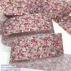Floral Printed Fabric Ribbon – 10-Yard Roll