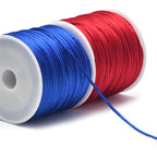 Cordón de cola de ratón satinado de 1,5 mm – Nylon, 24 yardas (22 m)