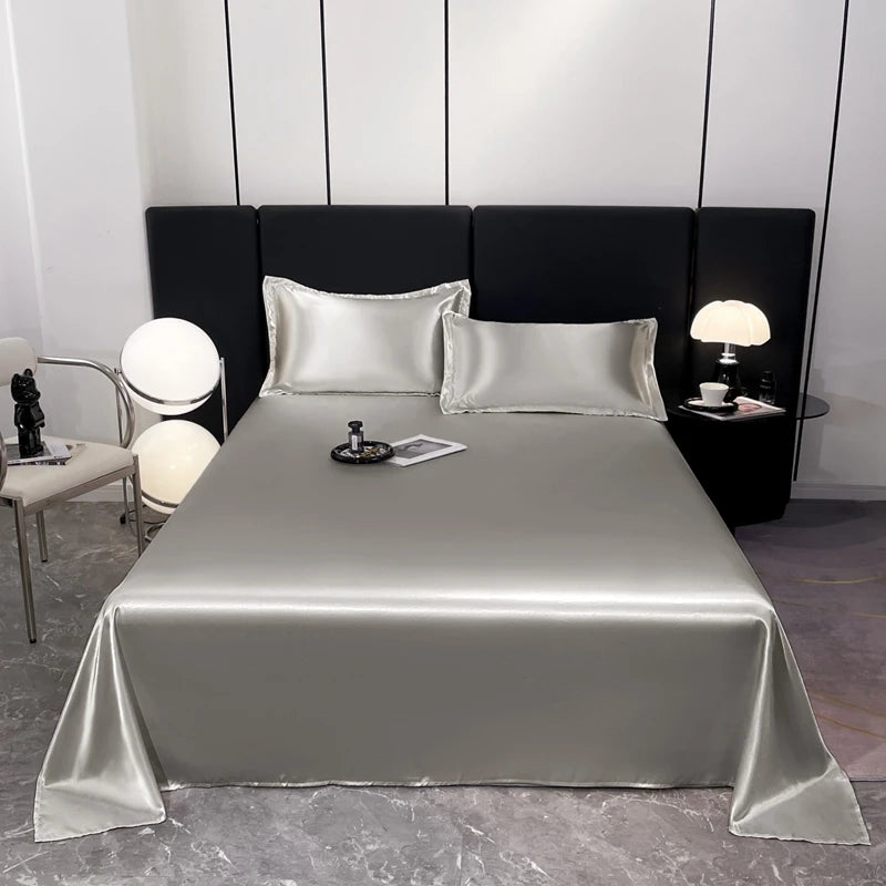 Polyester Flat Bed Sheets – 1-Piece or 3-Piece Sets