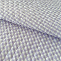 Quilted Cotton Padded Composite Fabric – 57" × 20" Color-Block Plaid Panel | Clothing Lining & Cushion Sewing