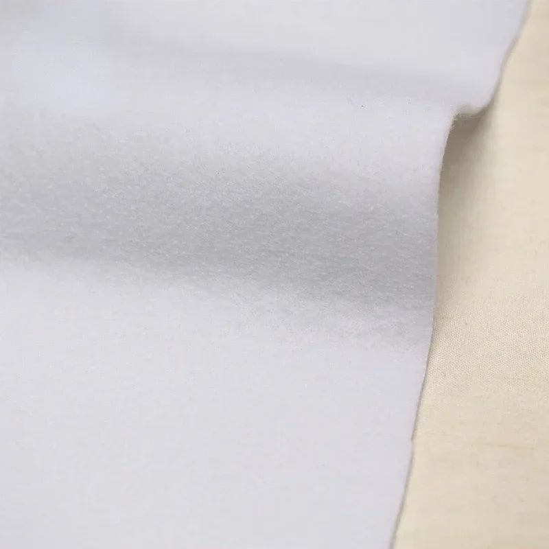 Iron-On Fusible Interfacing | Single-Sided Adhesive Interlining | 90cm Wide