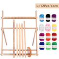 Wood DIY Weaving Loom – Beech Frame Tapestry & Carpet Knitting Tool