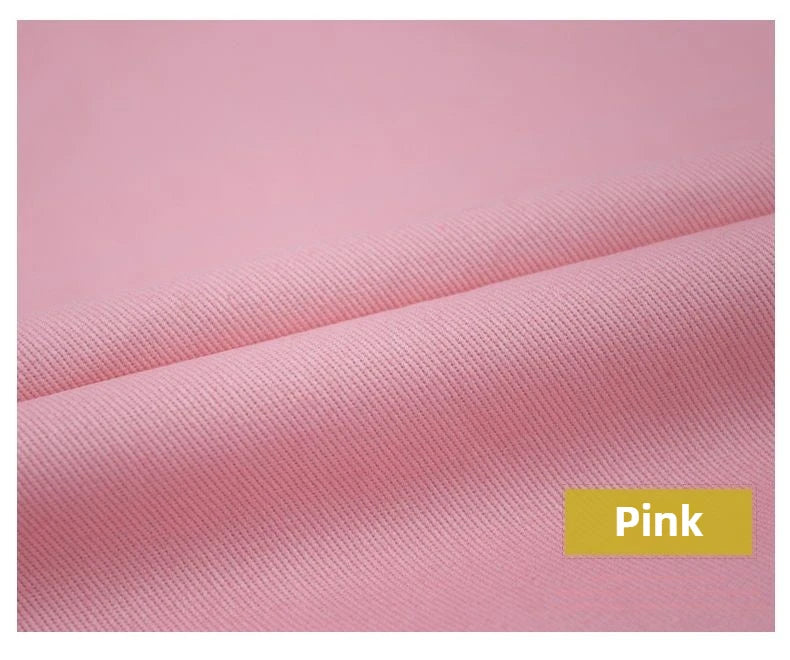 Thick Colored 100% Cotton Denim Fabric – 150cm Wide, 395g/m for Jeans, Coats, Bags & DIY