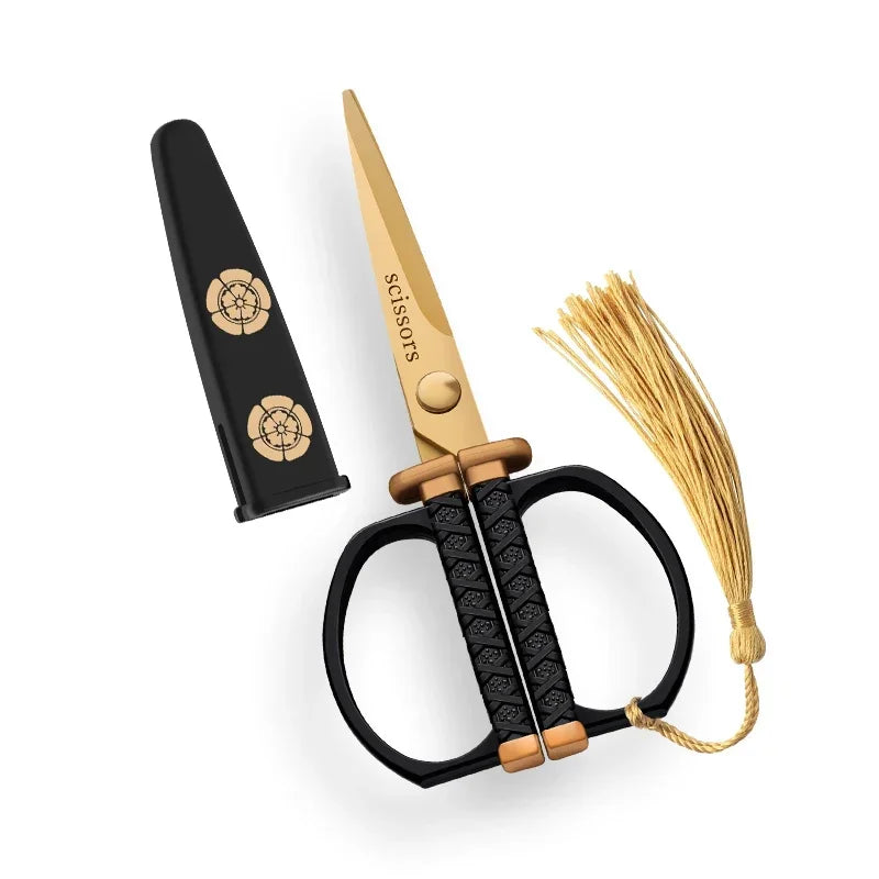 M219 Vintage Stainless Steel Embroidery Scissors – Silvery, Golden & Black