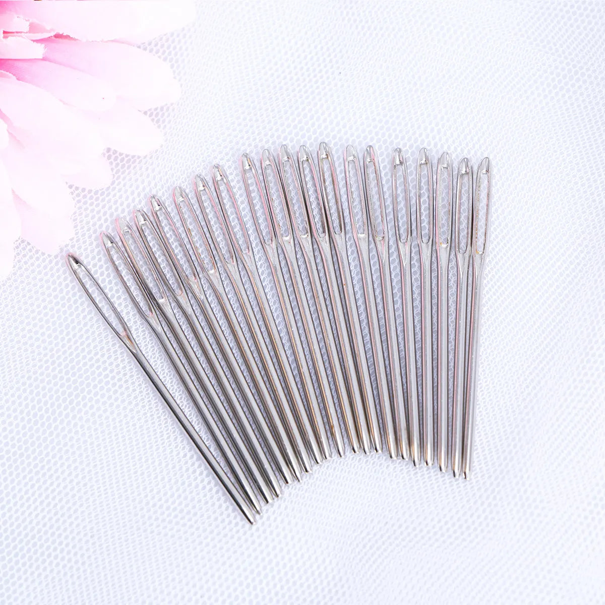 20-Piece Large-Eye Tapestry Needles – Blunt Tip