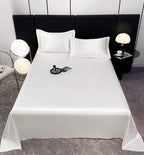 Polyester Flat Bed Sheets – 1-Piece or 3-Piece Sets