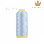 40WT Polyester Embroidery Thread – 5000 Meters per Spool | 128 Colors for Machine & Hand Embroidery