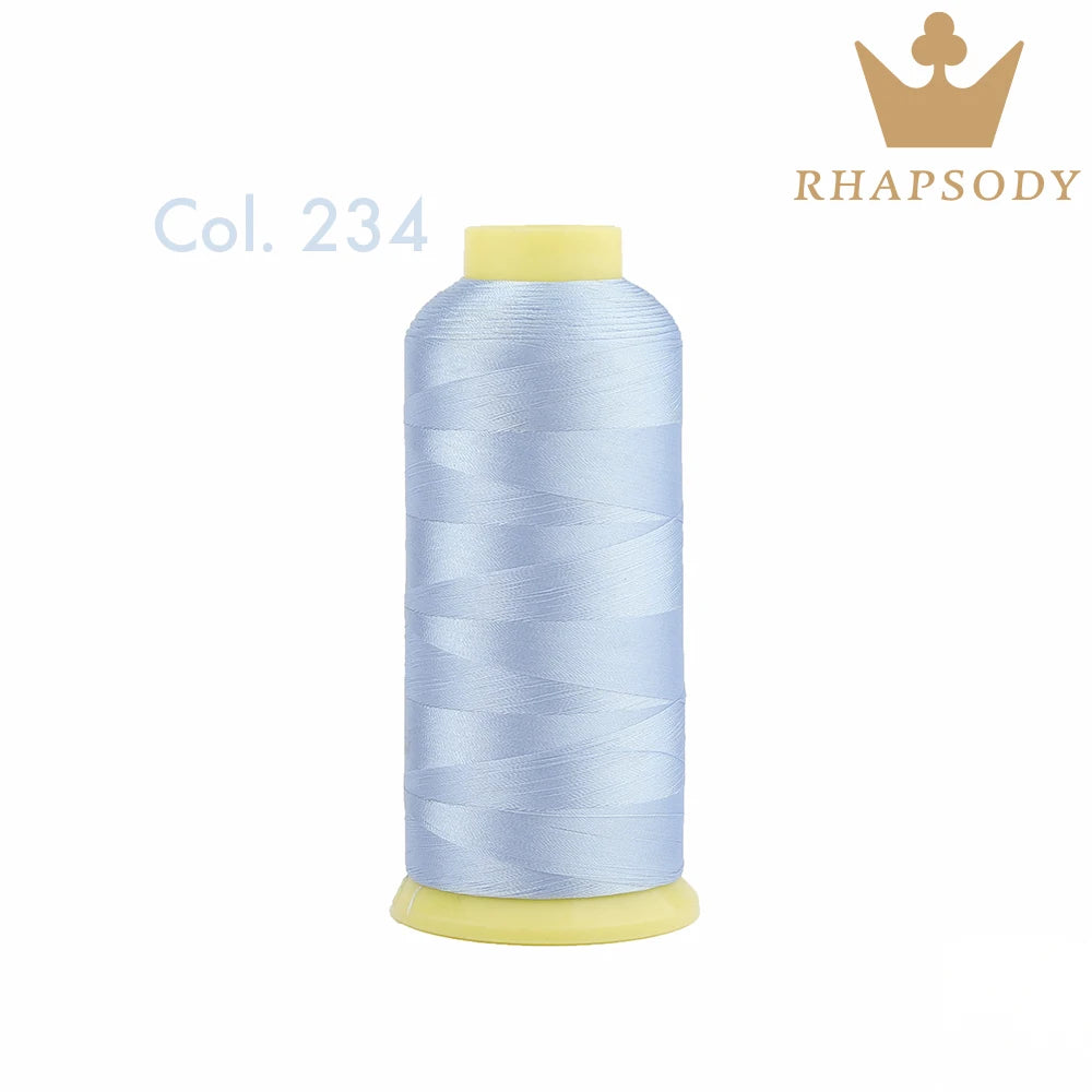 40WT Polyester Embroidery Thread – 5000 Meters per Spool | 128 Colors for Machine & Hand Embroidery