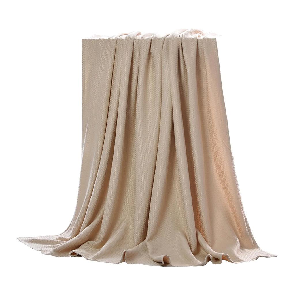 Bamboo Fiber Cooling Blanket – Lightweight Breathable Summer Quilt