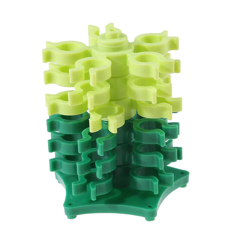 Organizador de torre de hilo de 30 carretes — Soporte para canillas y carretes de costura y bordado