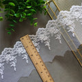 Cotton Mesh Embroidery Lace Trim – 40 Yards, 6cm Wide | Wedding, Garment & DIY Decoration