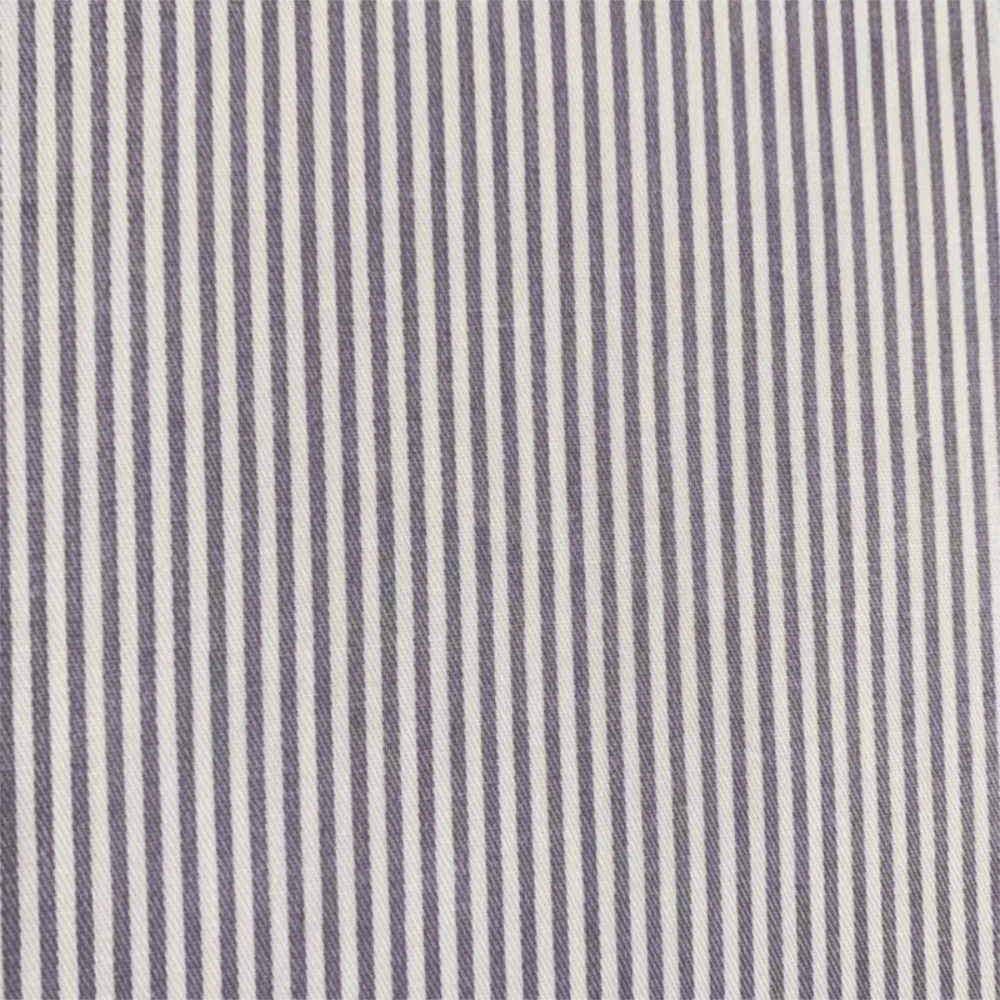 Cotton Twill Pinstripe Fabric – 160cm Wide | Fruit Colors for Curtains, Clothing & DIY Sewing