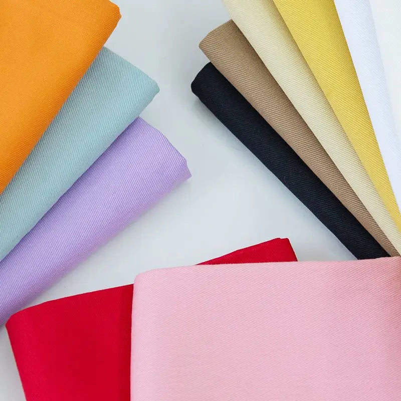 Thick Colored 100% Cotton Denim Fabric – 150cm Wide, 395g/m for Jeans, Coats, Bags & DIY
