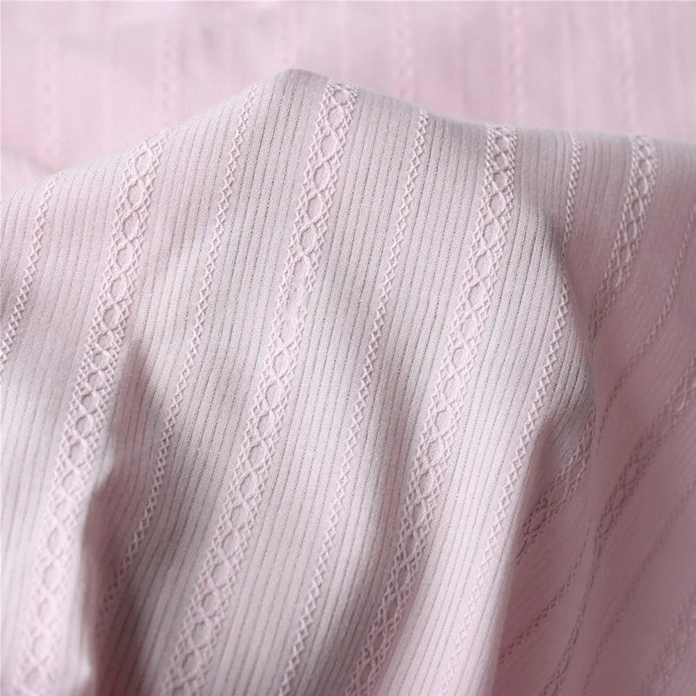 Jacquard Cotton Fabric – Soft Embroidered Pastoral Print | 150cm Wide for Dresses, Quilting & DIY
