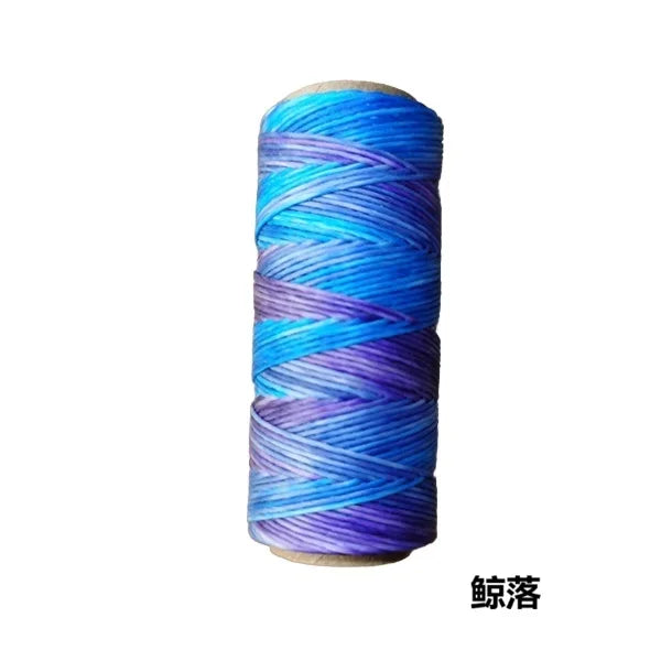 Round Waxed Polyester Thread – 0.6mm, 50m Spool | 41 Colors | Macramé, Jewelry Making & Leathercraft