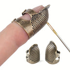 Antique-Style Metal Thimble – Small or Medium