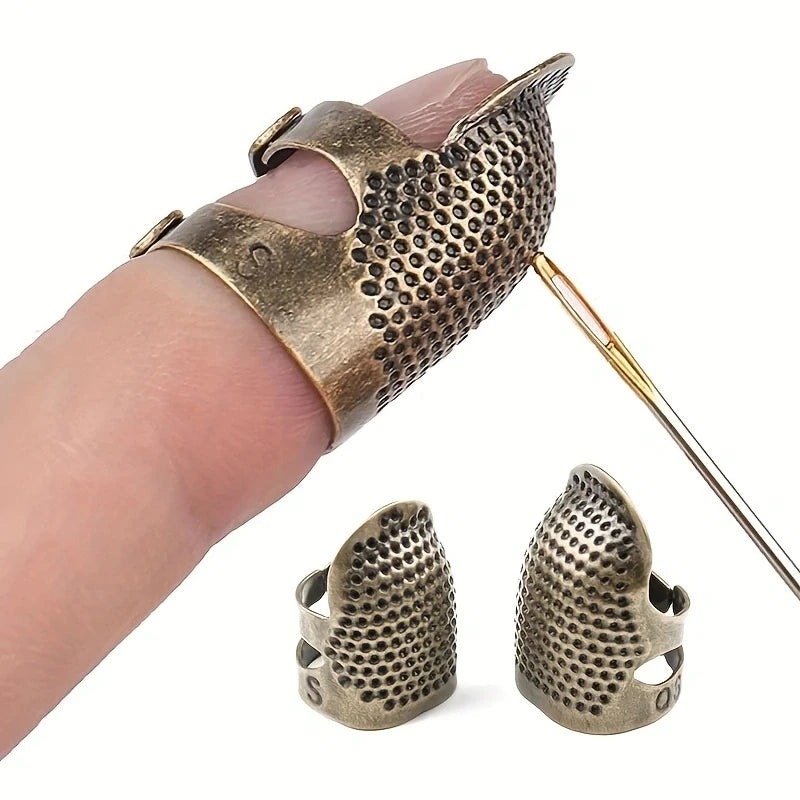 Antique-Style Metal Thimble – Small or Medium