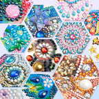 Kit de pintura de diamante 5D Gatitos invernales | Diamantes de forma especial | 30×30cm
