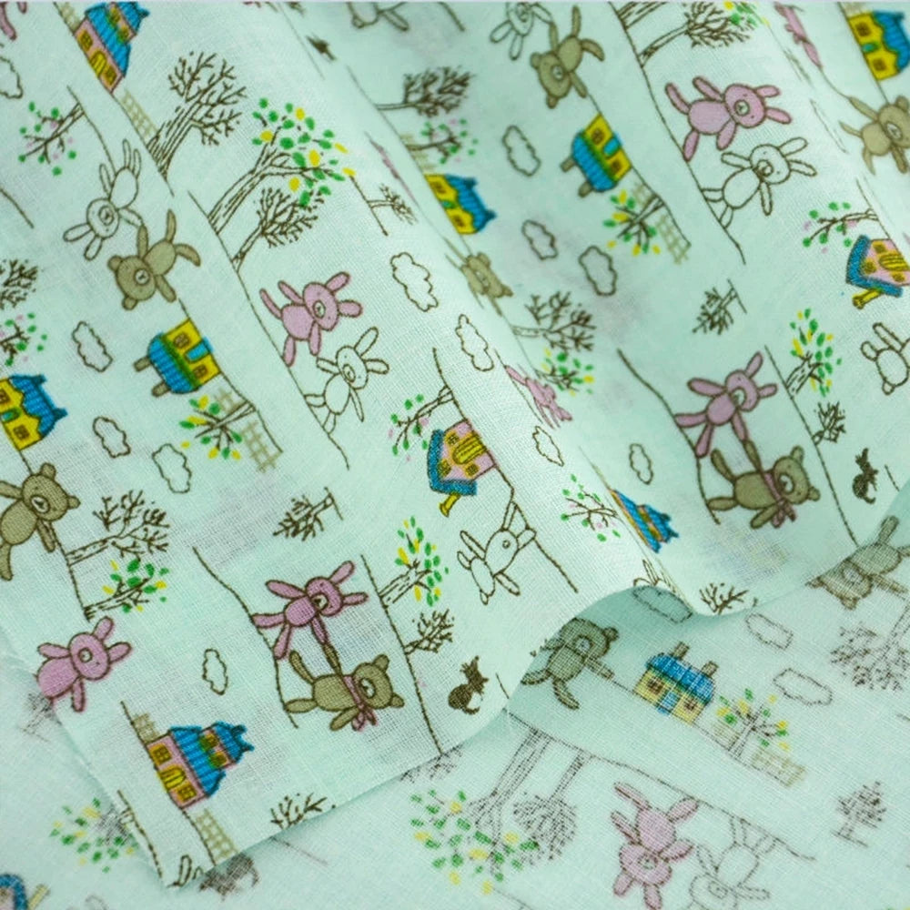 Fabric - 40 Precut Strips (6.35 X 49.78 cm) for Quilting And Sewing, 20 Floral Prints Assortment, 100% Material,