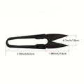 Pink Tailor's Scissors | 8.5" Multi-Purpose Fabric & Sewing Shears with U-Shaped Thread Cutter