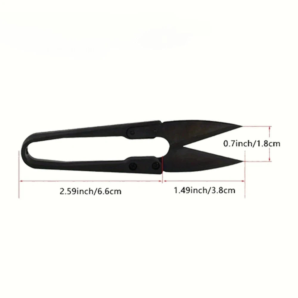 Pink Tailor's Scissors | 8.5" Multi-Purpose Fabric & Sewing Shears with U-Shaped Thread Cutter