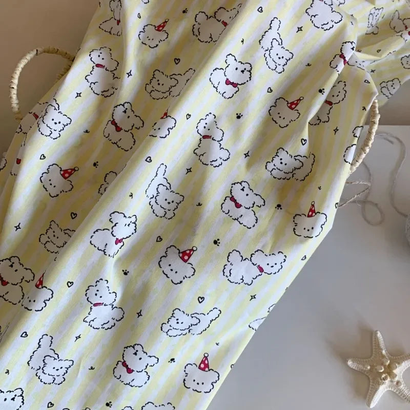 Whimsical Cartoon Print Cotton Fabric – Fun Prints for Quilts & Kids' Sewing | 0.5, 1 & 2 Yard Cuts
