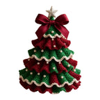 DIY Crochet Christmas Tree Kit – Yarn, Hook & Beads Included