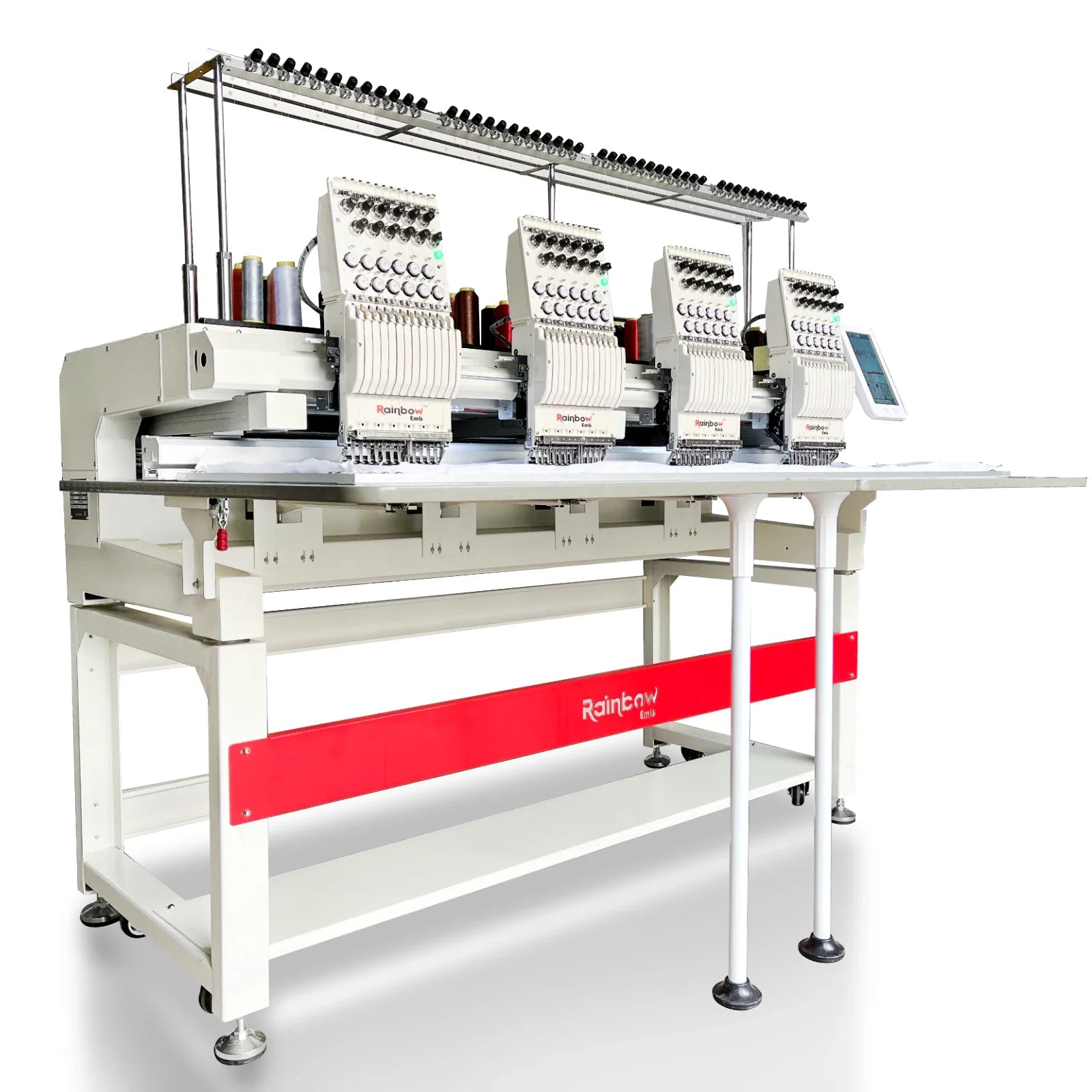 Maya RBE4040 Multi-Head Industrial Embroidery Machine – Computerized, 12 Needles