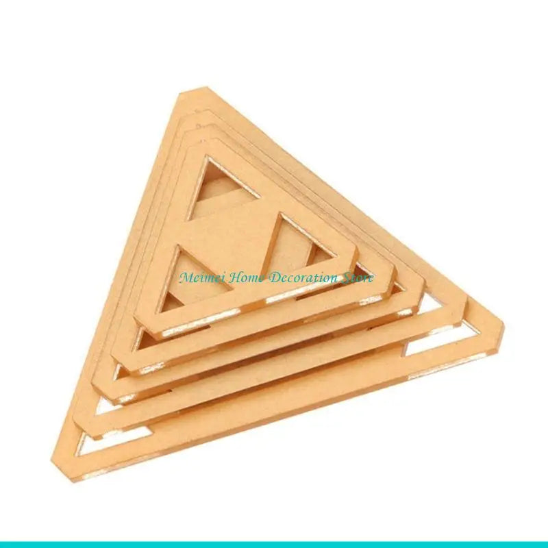 5-Piece Acrylic Quilting Template & Patchwork Ruler Set