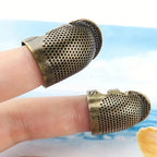 Antique-Style Metal Thimble – Small or Medium