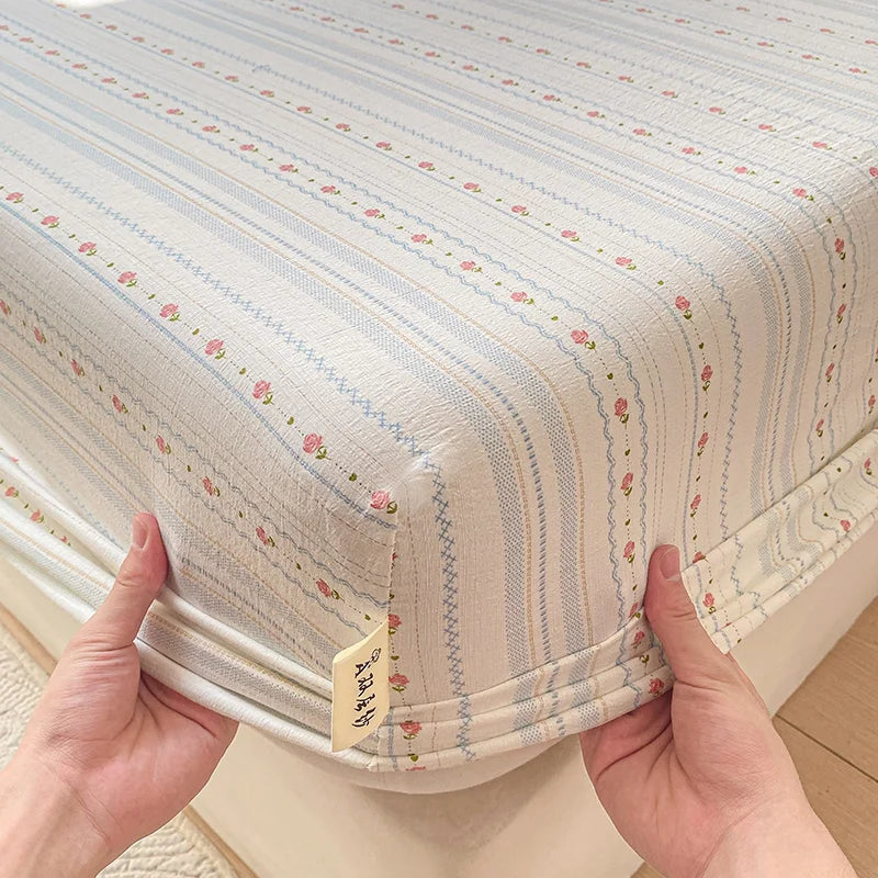 Polyester Microfiber Fitted Sheet Sets – 2-Piece or 3-Piece