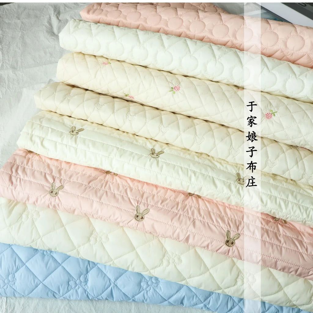 Printed Quilted Cotton Fabric – 135x50cm, Jacket Lining & Autumn Winter Sewing Fabric