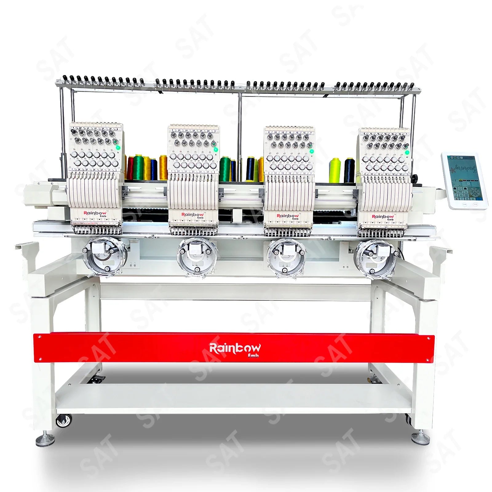 Maya RBE4040 Multi-Head Industrial Embroidery Machine – Computerized, 12 Needles