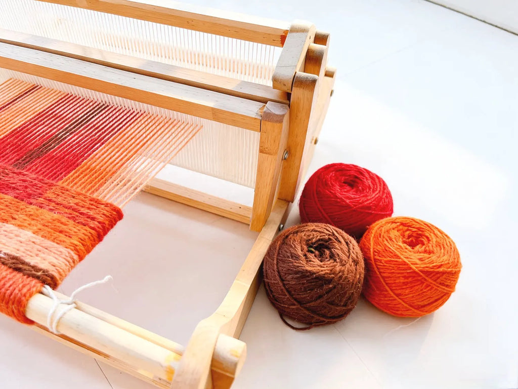 Wooden Tabletop Weaving Loom – 39cm (15.4") Weaving Width