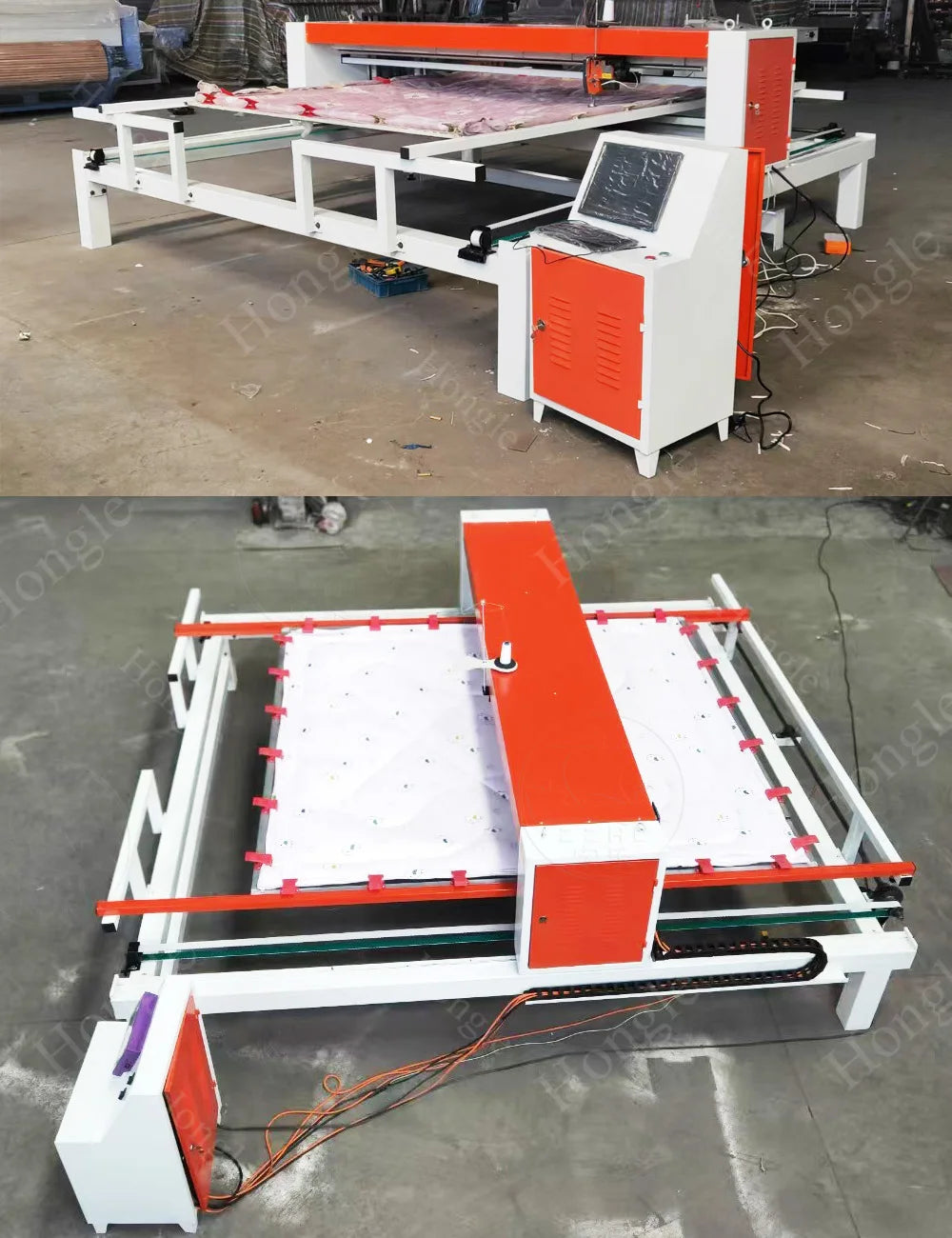 Computerized Longarm Single Needle Quilting Machine