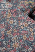 145cm Floral Cotton Poplin Fabric, 50cm Piece