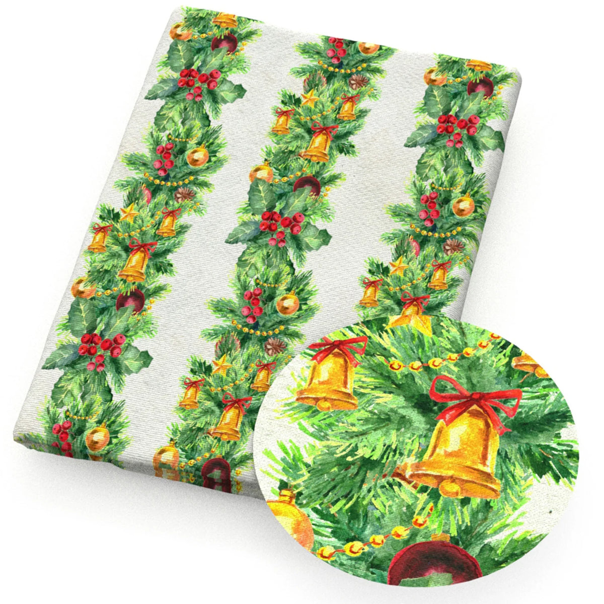 Tela Estampada Navidad Patchwork – 50x145cm, Varios Tipos de Tela