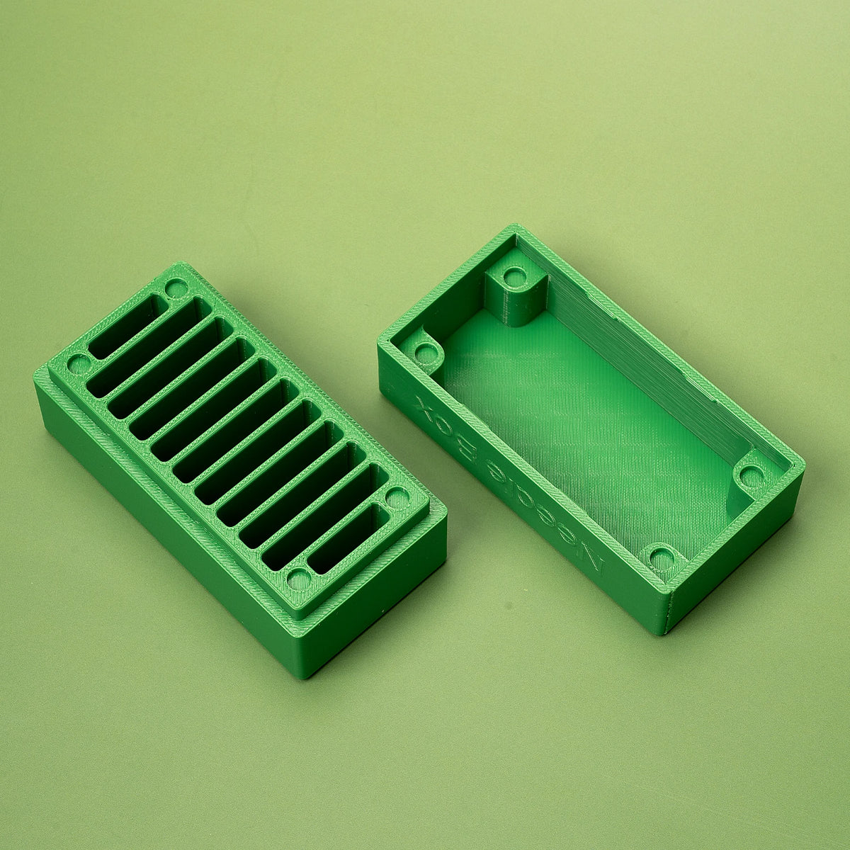 Estuche organizador de agujas de máquina de coser | Caja de almacenamiento portátil con 9 ranuras para reuniones de gremio en casa | Regalo ideal para artesanos