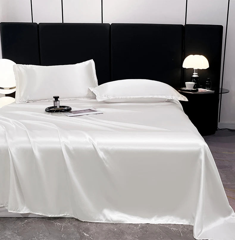 Polyester Flat Bed Sheets – 1-Piece or 3-Piece Sets