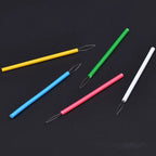 6PCS Herramientas Esenciales de Enhebrado para Coser - Herramientas de Enhebrado Sencillas para Máquinas de Coser, Manualidades, Asistentes Convenientes para Personas Mayores