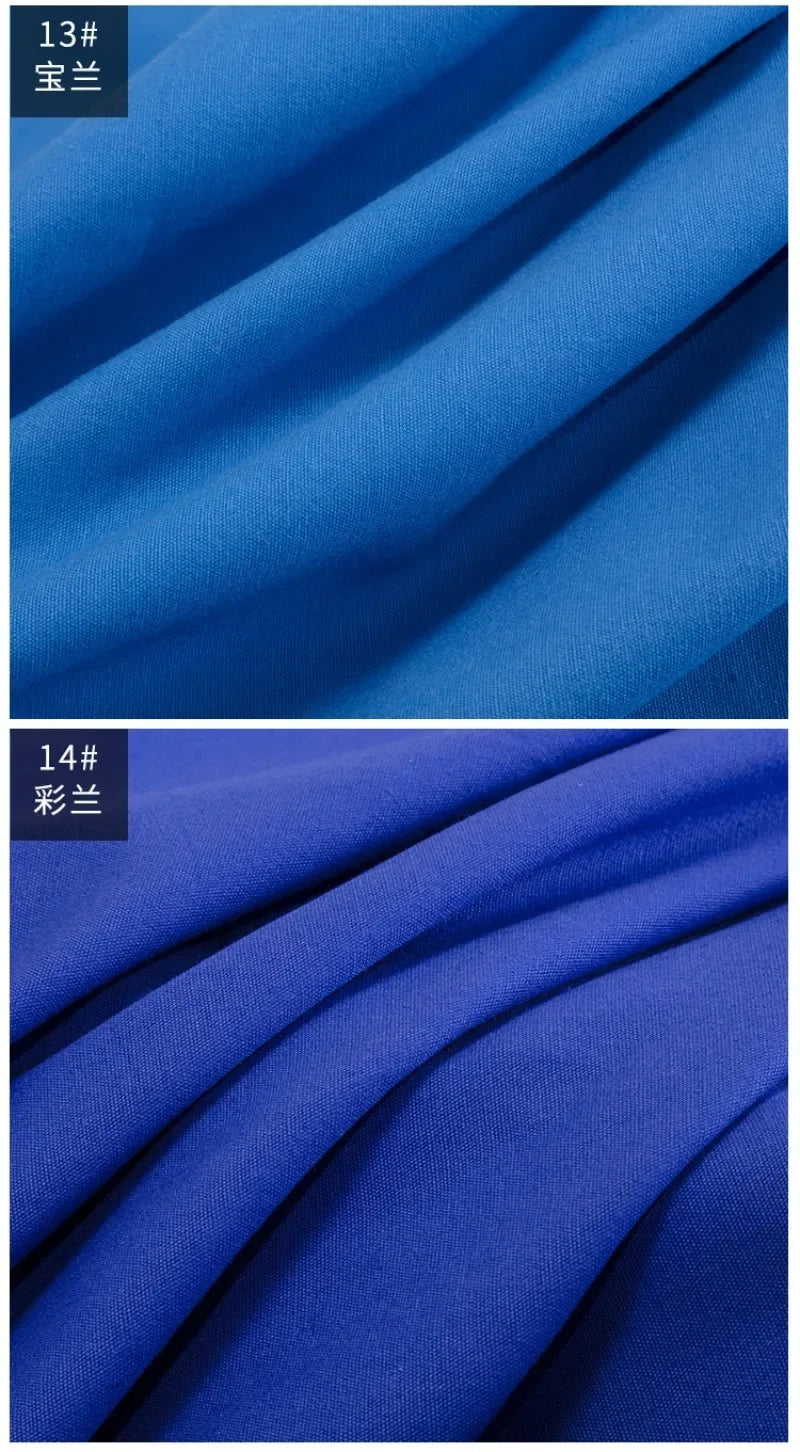 Solid Color 100% Cotton Canvas Fabric – 145cm Wide, Sold by 50cm – For Bags, Upholstery, Quilting & Home Décor