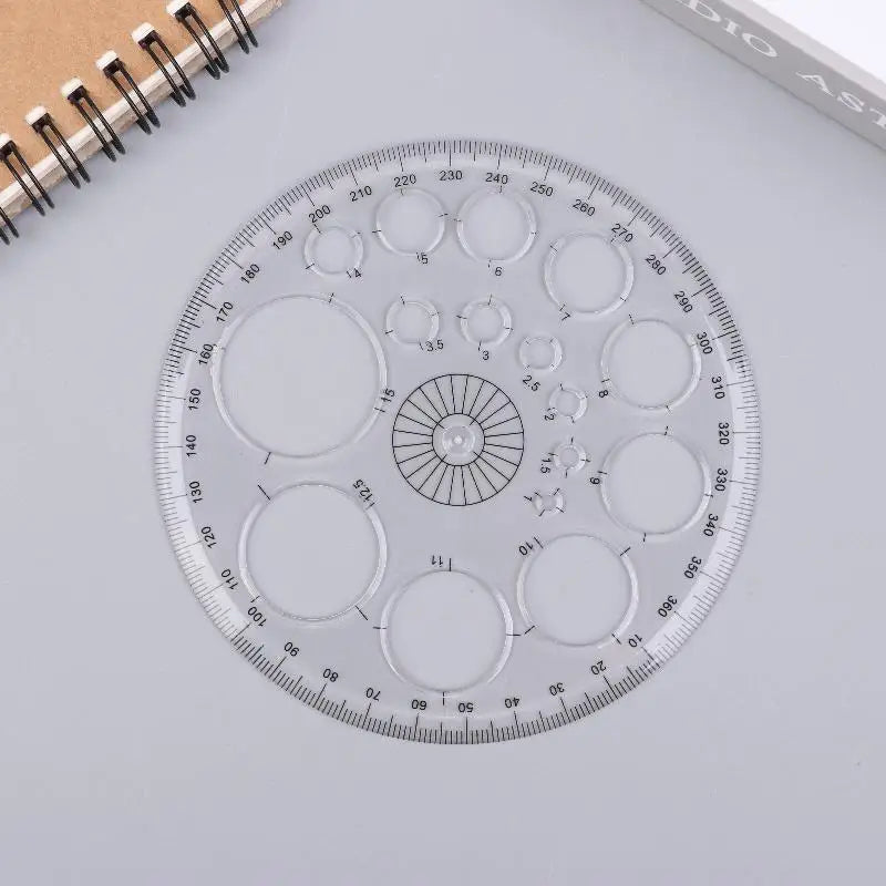 Circle Size Template Ruler for Quilting & Appliqué Design – Quilling & Pattern Making Tool